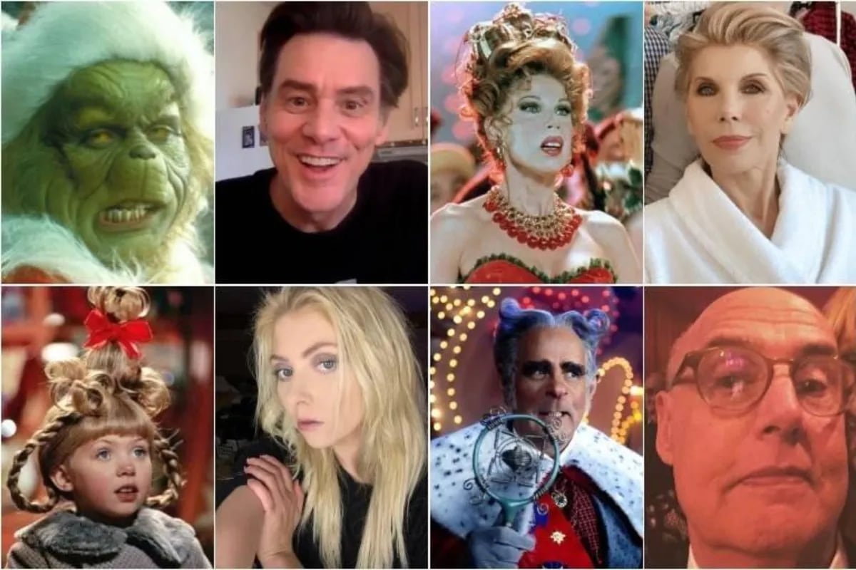 El Grinch así lucen los actores de la película a 20 años de su estreno