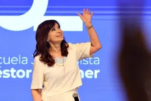 Cristina Kirchner en el Teatro Argentino de La Plata