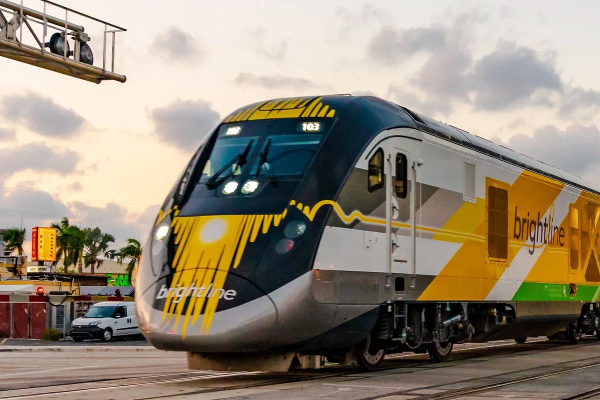 Así será el tren rápido que unirá Orlando y Miami instalaciones