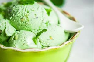 Receta de helado de menta - LA NACION