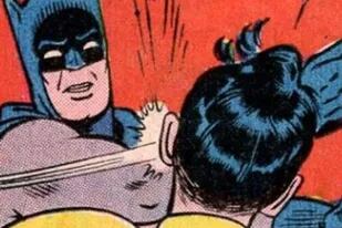 El verdadero origen del meme de Batman dándole una cachetada a Robin - LA  NACION