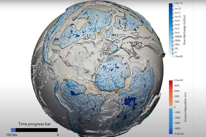 03/03/2023 Modelo geológico recrea los últimos 100 millones de años de la Tierra .  Un nuevo modelo detallado y dinámico de la superficie de la Tierra de los últimos 100 millones de años puede ayudar a comprender el pasado y predecir la evolución de la superficie terrestre.  POLITICA INVESTIGACIÓN Y TECNOLOGÍA TRISTAN SALLES, SCHOOL OF GEOSCIENCES, U. SYDNEY