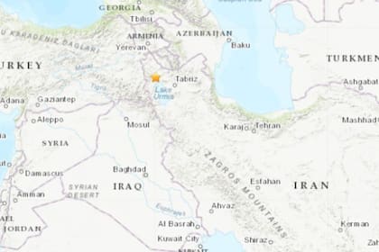 05/10/2022 Terremoto de magnitud 5,4 en el noroeste de Irán.  Alrededor de 150 personas han resultado heridas este miércoles a causa de un terremoto de magnitud 5,4 en la escala abierta de Richter registrado en el noroeste de Irán, según han confirmado las autoridades.  SOCIEDAD ASIA IRÁN INTERNACIONAL USGS