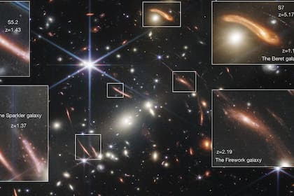 06/02/2023 El telescopio espacial James Webb captó esta imagen de un cúmulo de galaxias (SMACS0723). POLITICA INVESTIGACIÓN Y TECNOLOGÍA NASA, ESA, CSA, STSCI.