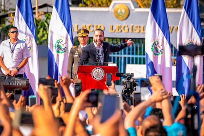 09/02/2020 El presidente de El Salvador, Nayib Bukele, frente a la Asamblea Legislativa POLITICA CENTROAMÉRICA EL SALVADOR INTERNACIONAL PRESIDENCIA DE EL SALVADOR