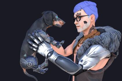 13/04/2022 Prototipo de perro digital.  La empresa de mascotas digitales The Digital Pets está preparando el lanzamiento de una serie de perros tridimensionales (3D) impulsados por Inteligencia Artificial (IA), que estarán destinados al metaverso.  POLITICA INVESTIGACIÓN Y TECNOLOGÍA THE DIGITAL DOGS