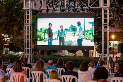 13/06/2022 Edición paasada del Cine de Verano del Festival de Cine de Huelva. POLITICA AYUNTAMIENTO DE HUELVA