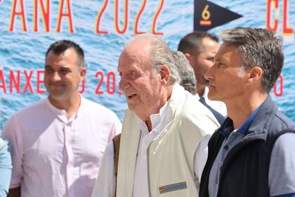 20/05/2022 El Rey Juan Carlos a su llegada al Náutico, a 20 de mayo de 2022, en Sansenxo (España). POLITICA Raúl Terrel - Europa Press