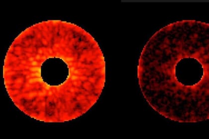 22/05/2024 Este gráfico muestra una prueba del instrumento coronógrafo romano que los ingenieros llaman "cavar el agujero oscuro". POLITICA INVESTIGACIÓN Y TECNOLOGÍA NASA/JPL-CALTECH