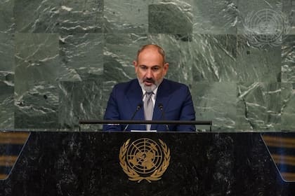 23/09/2022 El primer ministro de Armenia, Nikol Pashinián POLITICA ONU