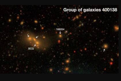 24/11/2022 La luz 'entre' los grupos de galaxias, la 'luz intra-grupo', por tenue que sea, es radiada por estrellas despojadas de su galaxia de origen. Imagen: Suministrado. POLITICA INVESTIGACIÓN Y TECNOLOGÍA MARTÍNEZ-LOMBILLA ET AL./UNSW SYDNEY
