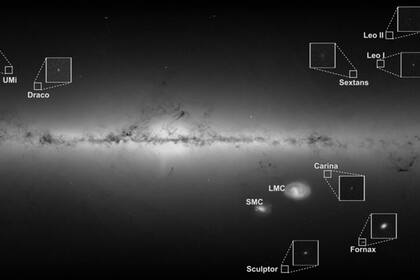 25-11-2021 Galaxias enanas alrededor de la Vía Láctea POLITICA INVESTIGACIÓN Y TECNOLOGÍA ESA