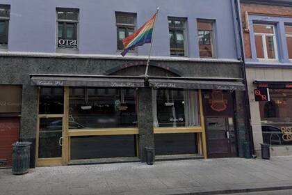25/06/2022 London Pub, en Oslo, Noruega..  La Policía de Oslo ha informado este sábado de que al menos dos personas han fallecido y varias personas han resultado heridas como consecuencia de un tiroteo en pub LGBTI en el centro de la capital de Noruega.  POLITICA EUROPA NORUEGA INTERNACIONAL GOOGLE MAPS