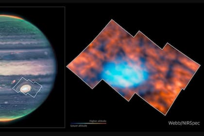 25/06/2024 Imágenes infrarrojas de Webb detectan actividad sobre la Gran Mancha Roja de Júpiter POLITICA INVESTIGACIÓN Y TECNOLOGÍA ESA