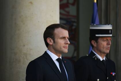 27/02/2019 Emmanuel Macron, en el palacio del Elíseo POLITICA INTERNACIONAL CONTACTO