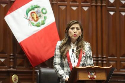 27/07/2022 La nueva presidenta del Congreso de Perú, Lady Camones POLITICA SUDAMÉRICA PERÚ LATINOAMÉRICA CONGRESO DE PERÚ