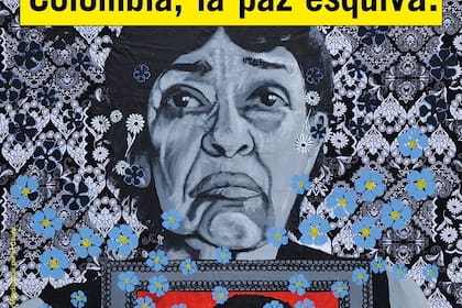 28-09-2021 Cartel de la exposición 'Colombia, la paz esquiva' ESPAÑA EUROPA COMUNIDAD VALENCIANA CULTURA AYUNTAMIENTO DE VALÈNCIA