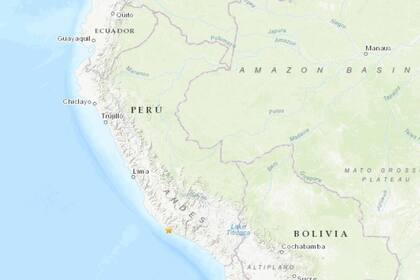 28/06/2024 Terremoto de magnitud 7 en el sur de Perú SOCIEDAD SUDAMÉRICA PERÚ INTERNACIONAL USGS