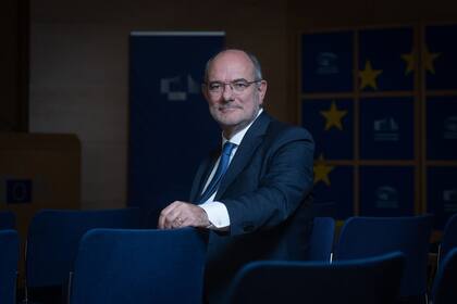 28/10/2022 El portavoz del Parlamento Europeo y director general de comunicación de la Eurocámara, Jaume Duch, en una entrevista de Europa Press. POLITICA CATALUÑA ESPAÑA EUROPA BARCELONA DAVID ZORRAKINO - EUROPA PRESS