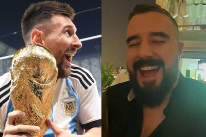 A pesar del triunfo de Argentina, el periodista no dejó de lanzar duras críticas a Messi, a la selección y ahora a los árbitros de la final