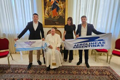 Aerolíneas Argentinas. Papa Francisco