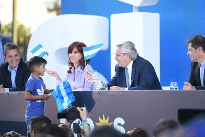 Alberto Fernández y Cristina Kirchner en su última aparición conjunta