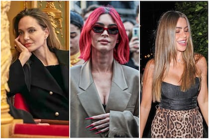 Angelina Jolie, Megan Fox y Sofía Vergara: tres planes completamente distintos para tres celebridades seguidas a sol y sombra por los flashes