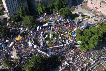 ARCHIVO-. Cada 17 de noviembre se festeja el Día de la Militancia en la Argentina.