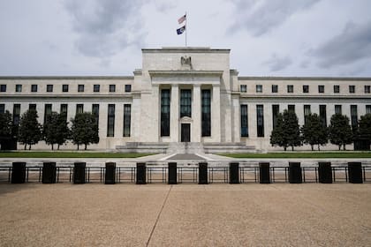 ARCHIVO - En esta fotografía del 4 de mayo de 2021 se muestra la Reserva Federal en Washington. (AP Foto/Patrick Semansky, Archivo)