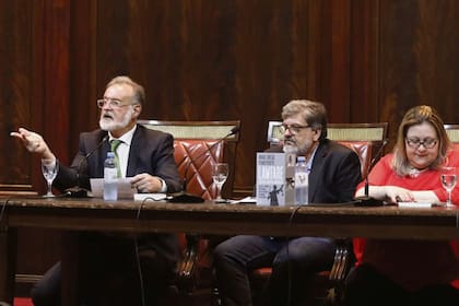 Bielsa, Peretti y Peñafort, en la Facultad de Derecho de la UBA