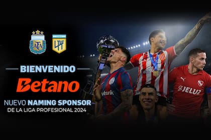 El nuevo main sponsor de la liga profesional del fútbol argentino es la casa de apuestas Betano, una empresa con base en Grecia pero que en el país está vinculada con Daniel Mautone y Daniel Angelici