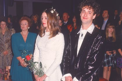 Cecilia Amenábar y Gustavo Cerati se casaron en 1993 en Chile