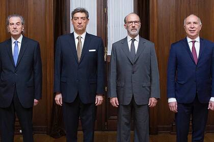 Corte Suprema. Juan Carlos Maqueda; Carlos Rosenkrantz; Horacio Rosatti; Ricardo Luis Lorenzetti