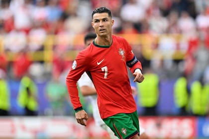 Cristiano Ronaldo aún no convirtió goles en lo que va de la Eurocopa 2024; es el máximo anotador de la historia del certamen
