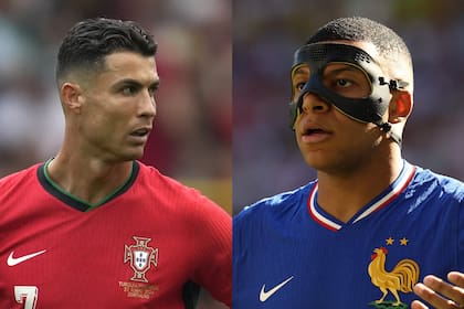 Cristiano Ronaldo y Kylian Mbappé, tantas veces enfrentados con sus equipos, se verán las caras en cuartos de final de la Eurocopa