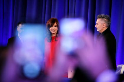 Cristina Kirchner, en la presentación de su libro "Sinceramente", en La Plata