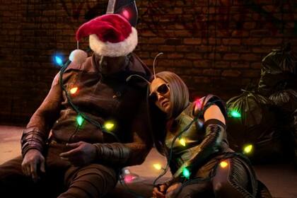 Drax y Mantis, en el especial navideño