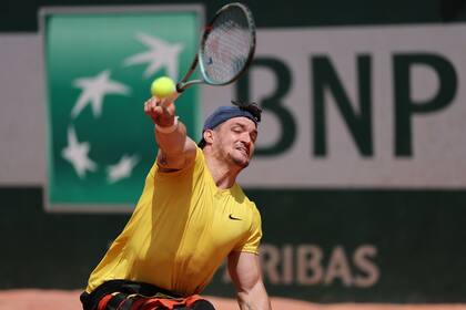 El argentino Gustavo Fernández, referencia del tenis adaptado mundial, avanzó a la final de Roland Garros