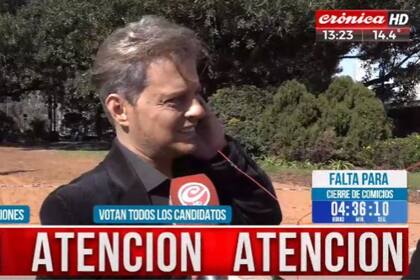 El doble de Luis Miguel fue a votar y protagonizó un hilarante momento en La Rural: “No me lo quieren dar”