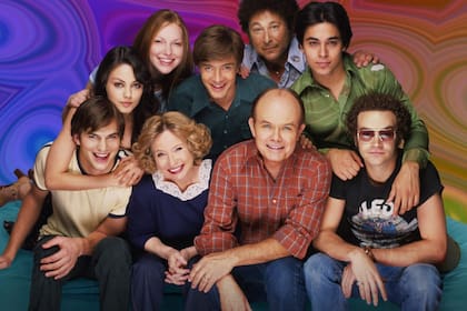 El elenco original de That 70´s Show, serie que se emitió entre 1998 y 2006.