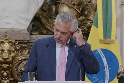 El furcio de Alberto Fernández en la conferencia de prensa junto a Lula da Silva