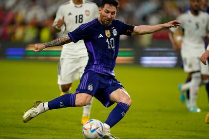 El gol de Lionel Messi contra Emiratos Árabes