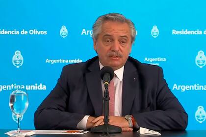 El presidente Alberto Fernández asegura que "la mayoría percibe que estamos ante un grave problema sanitario"