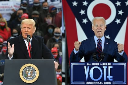 El republicano Donald Trump y el demócrata Joe Biden tendrán una primera discusión pública el 27 de junio