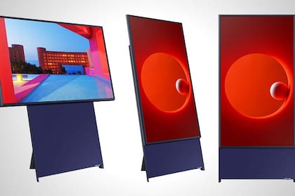 El Sero es un televisor que permite rotar la pantalla para cambiar su orientación
