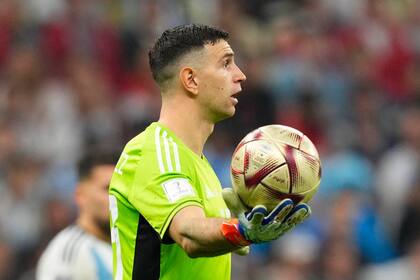 Emiliano 'Dibu' Martínez es una fija en la selección argentina para la Copa América 2024