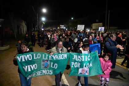 La desaparición de Loan. A 18 días del hecho, hubo más de 15 marchas en diferentes puntos de Corrientes