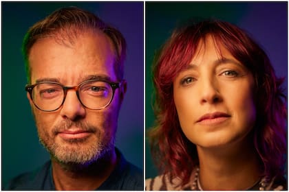 Enrique Avogadro y Paula Vázquez, coconductores de "Arte en Marte", el programa que arranca mañana en el nuevo canal de streaming Picnic extraterrestre
