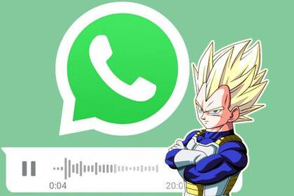 Enviá un audio de WhatsApp con la voz de "Vegeta" de René García