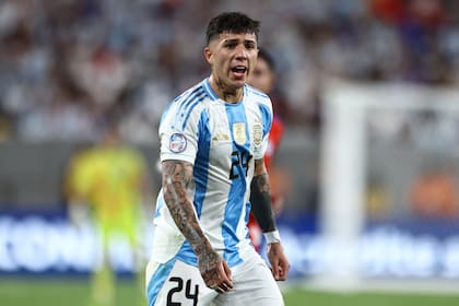 Enzo Fernández estará de arranque en el partido ante Perú: el mediocampista surgido en River necesita sumar rodaje